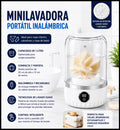 MiniLavadora™ Smart Portátil Inalámbrica