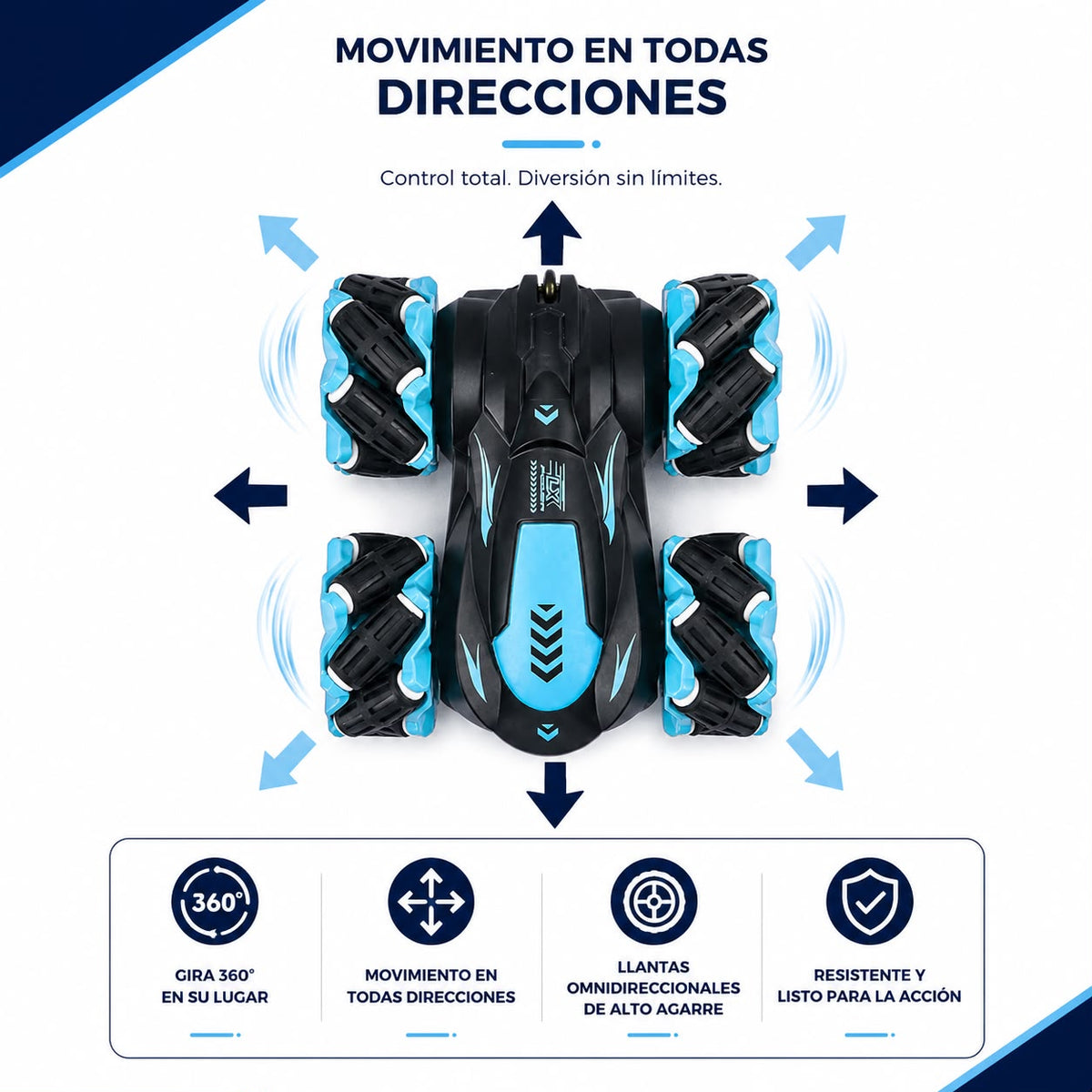 StuntDrive™ | Auto Acrobático RC 360°