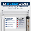 WallDry™ | Tendero Plegable de Pared para Ropa - Blanco