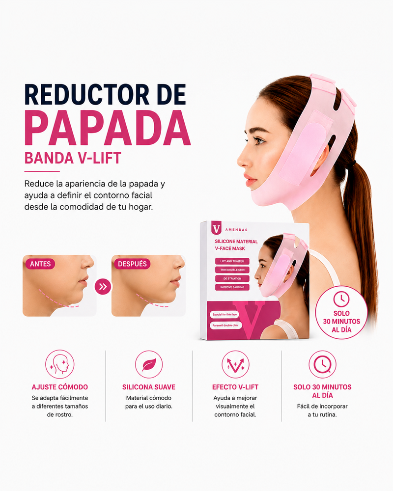 V-Line Pro® | Banda Reductora de Papada