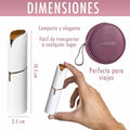 Depilador de Vello Facial a Batería Recargable®